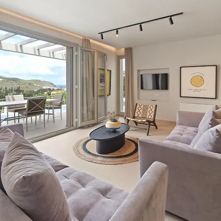 Suitehome With Private Pools By Explore * Andros Town