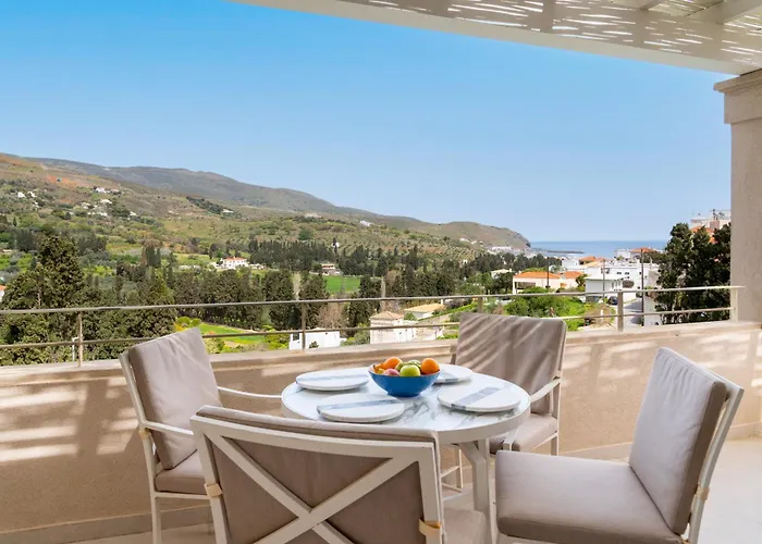 With Private Pools By Explore Villa Ándros